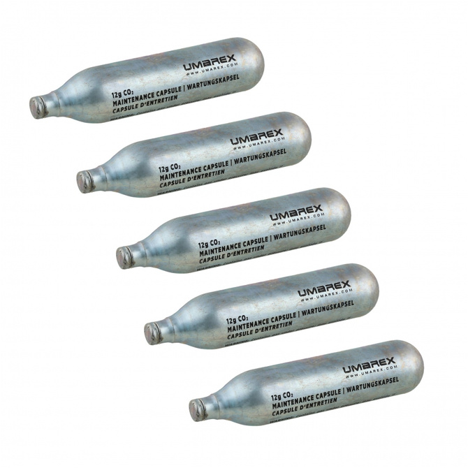 Nabój kapsuła CO2 Umarex 5 szt. 12 g konserwująco-czyszcząca