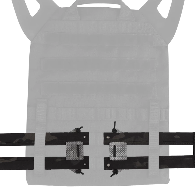 Uniwersalne Cummerbundy Wosport Lightweight Gridle QD Multicam Black