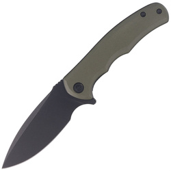 Nóż składany Civivi Mini Praxis Green G10, Black Stonewashed D2 (C18026C-1)