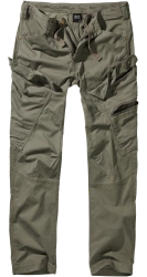 Spodnie Brandit Adven Slim Fit Oliwkowe