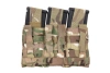 Triple magazine pouch with flap Wosport Multicam