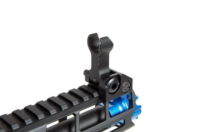 Replika pistoletu maszynowego Nemesis X9 - czarno-niebieska