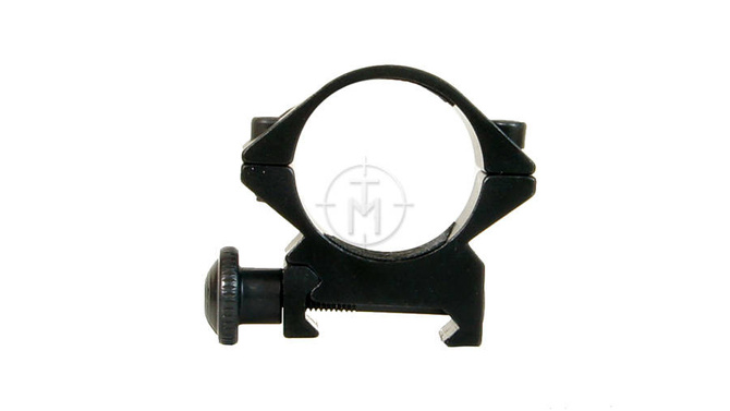 Niskie pierścienie montażowe 25 mm na szynę RIS - ACM