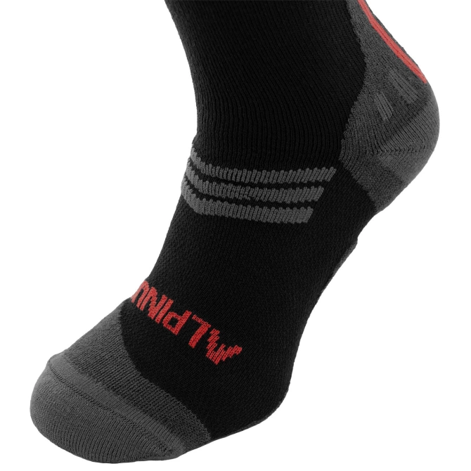 Merino Coolmax trekking socks Alpinus Valletto 35-38 Black