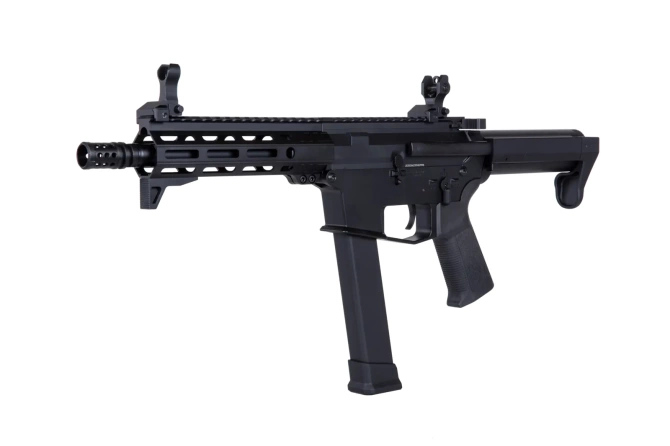 Replika pistoletu maszynowego Golden Eagle/EMG Angstadt Arms UDP-9 7'' Czarna