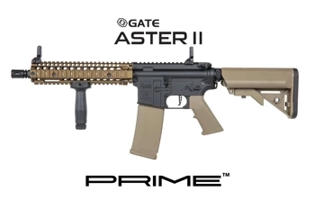 Karabinek ASG Daniel Defense® MK18 SA-P19 Prime™ Aster II ETU z silnikiem bezszczotkowym Chaos Bronze - Specna Arms