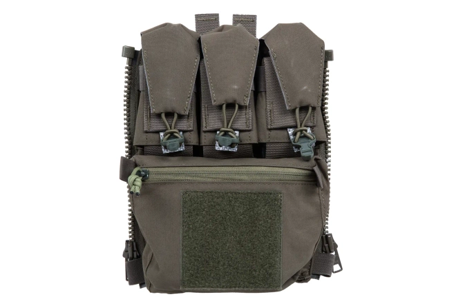 V5 PC assault panel with Wosport Ranger Green pistol pouches