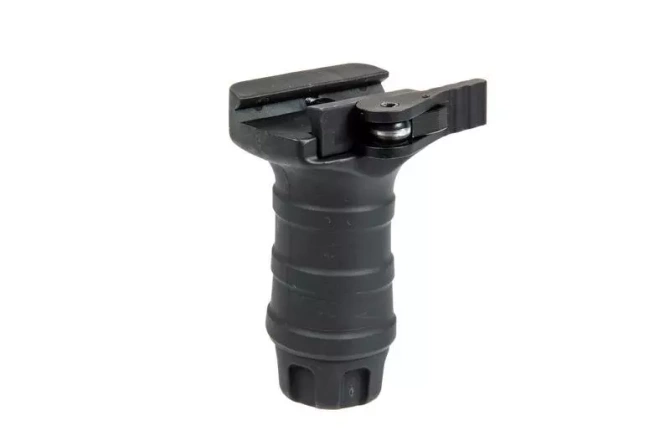 TD Short Forward Grip with QD Mount for RIS Rail - black