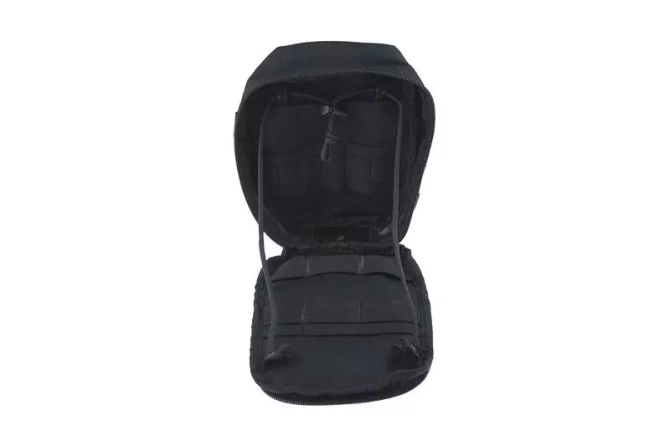MOLLE Cargo Pouch with Pocket - Black