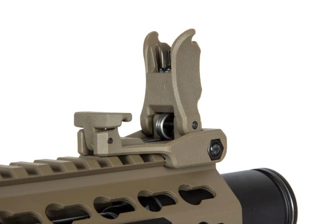 SA-E07 EDGE™ Light Ops Stock HAL2 ™ Full Tan Carbine Replica
