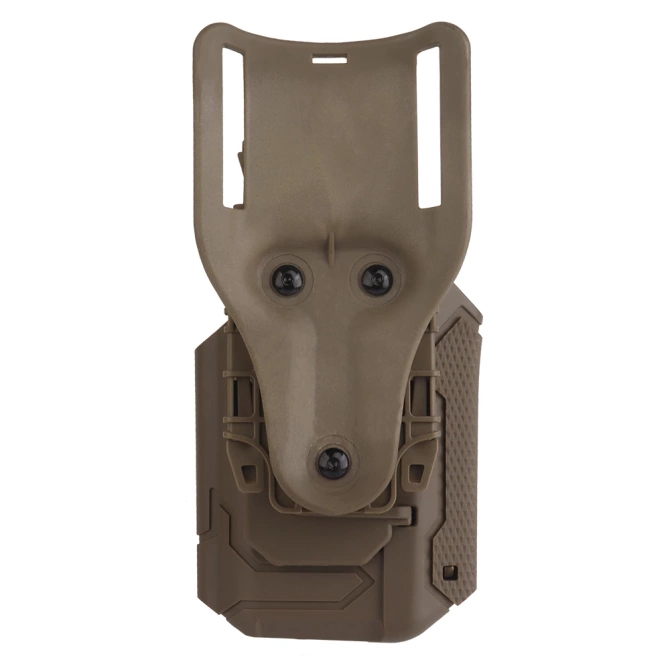Wosport universal holster for pistols with X300A flashlight GB-81 Tan