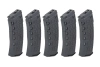 Set of 5 Hi-Cap 550-BB magazines Arcturus EMM AK12 Wheel Black