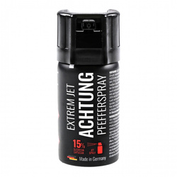 Achtung eXtrem Jet 15% OC pepper spray 40ml stream
