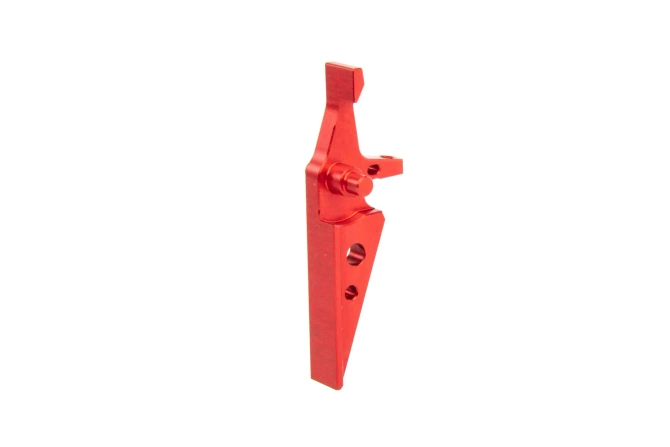 Aluminum CNC Jefftron Flat Trigger Red