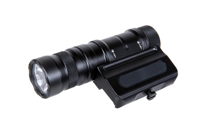 WDSN Optimised Weapon Light Tactical Flashlight Black