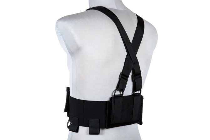 Low-Vis Chest Rig - Black