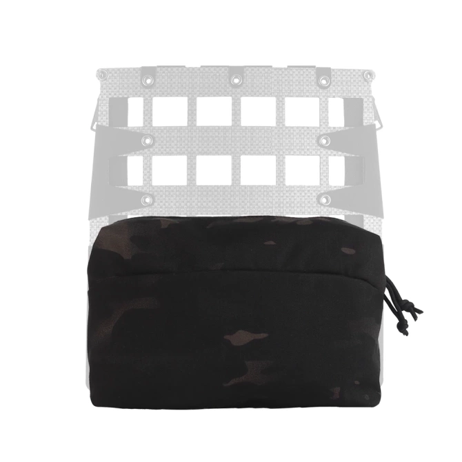 Kieszeń uniwersalna Wosport Cargo 6x3 Laser Cut Poziome Multicam Black