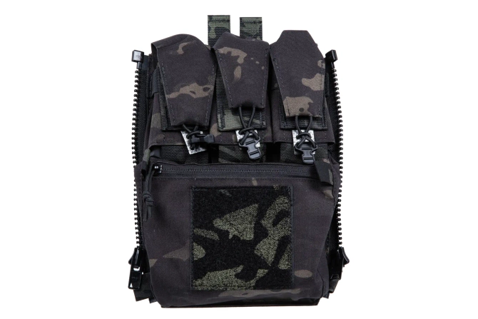 Panel szturmowy V5 PC z ładownicami pistoletowymi Wosport MultiCam Black