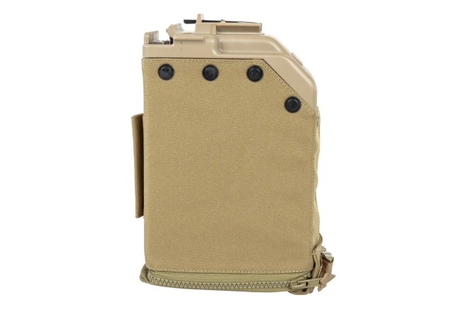 Box-type magazine 5000 BBs Vega Force Company for MK48 MOD1 Flat Dark Earth