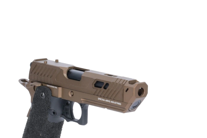 Pistolet ASG Specna Arms SA-VGP21 VAPOR™ Optics Ready Brązowy