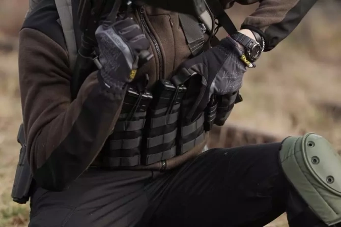 Kamizelka taktyczna Dynamic Chest Rig - Primal Grey