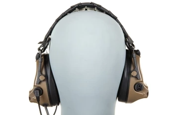 Wosport C5 HD-14-A Tan tactical headset