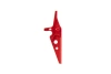 Aluminum CNC Jefftron Flat Trigger Red