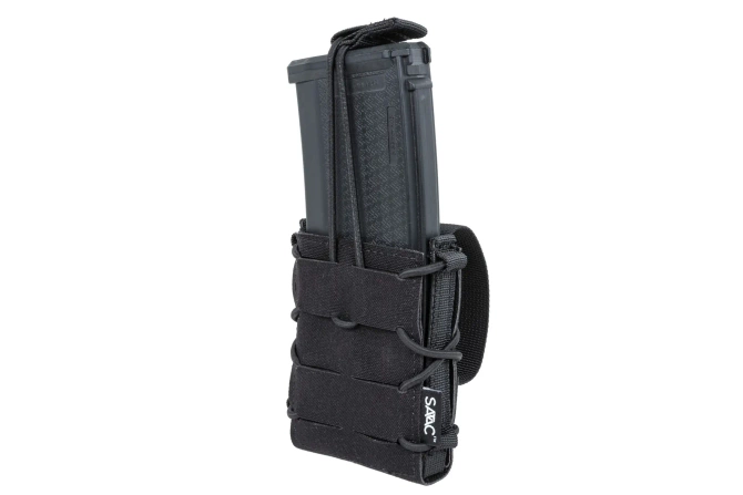 Pojedyncza ładownica typu Open Specna Arms Tactical na magazynki karabinowe Czarna