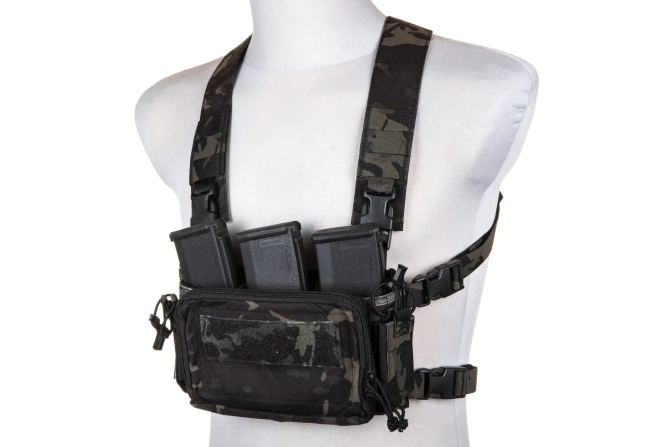 Kamizelka typu Chest Rig Ape Force Gear D3CRM MC Black