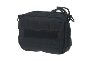 Universal horizontal cargo pouch - black