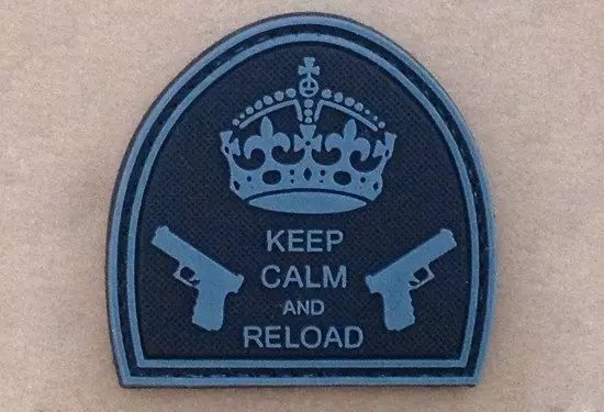 Patch - Keep Calm And Reload - Black