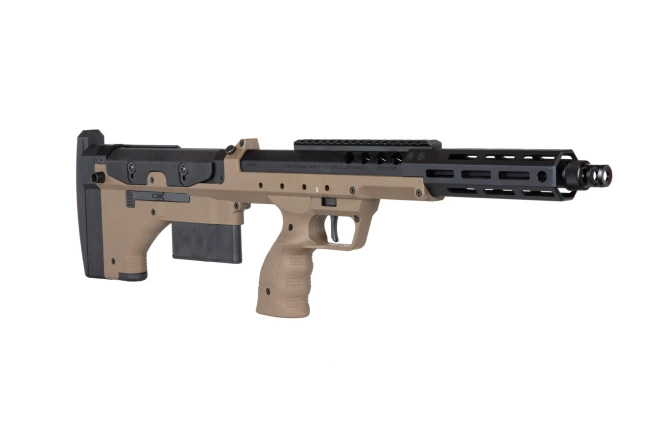Desert Tech SRS-A2/M2 Covert 16" (left-handed) FDE sniper airsoft rifle