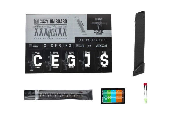 Karabinek ASG Specna Arms M4 SA-FX02 FLEX™ HAL ETU Gen.2 Czarny