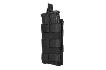 Single Rifle Magazine Pouch - Black