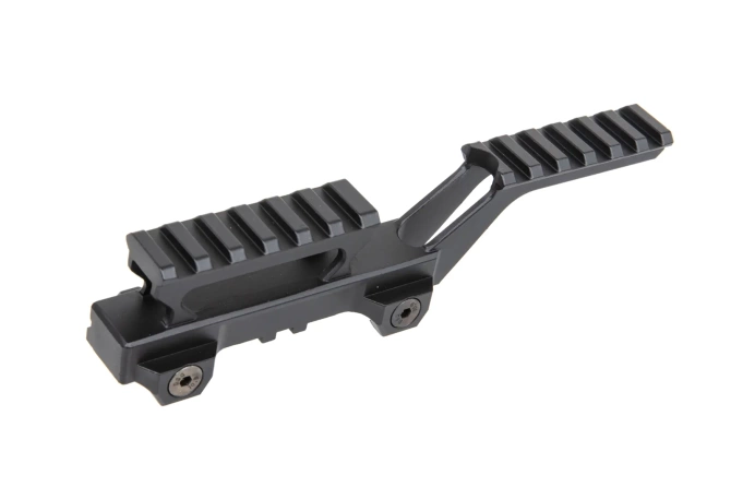 Medium RIS Wosport mount for collimators and PEQ/NGAL devices Black