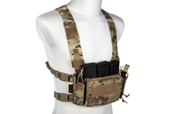 Micro Chest Rig MPC - Multicam (brown velcro)