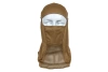 Light balaclava with face protector - Tan