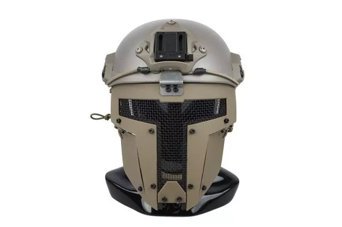 SPT Face Shield for FAST Helmets - Coyote Brown