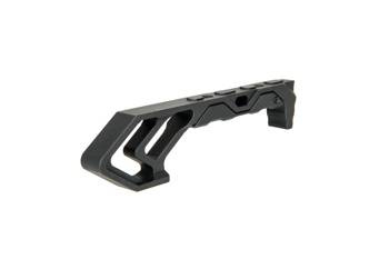 Aluminum KeyMod Angled Forward Grip - Black
