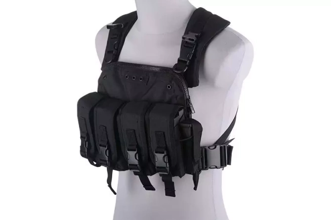 Commander Chest Rig Tactical Vest - black