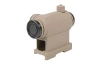 Replica 20mm A1 collimator sight with QD mount - tan