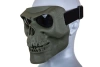 Skeleton Full Face Mask Olive