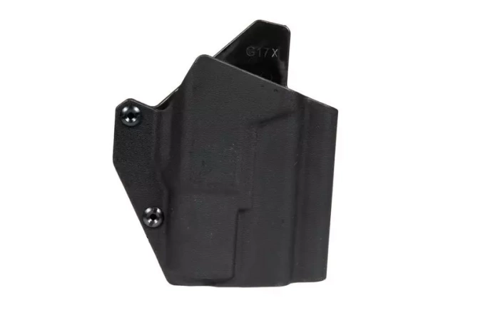 Tactical holster for G17L replicas with flashlight - black