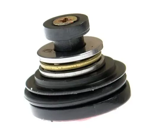 Set of muffled cylinder and piston head v.2