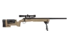 SA-S02 CORE™ Sniper Rifle Replica with Scope and Bipod - Tan