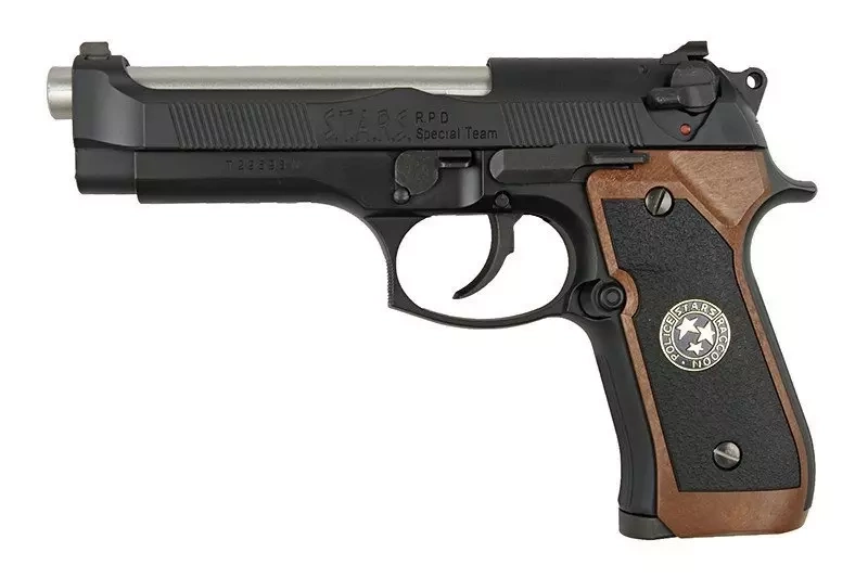 トイガン biohazard SAMURAI EDGE STANDARD Wood Replika pistoletu Biohazard Samurai Edge Std. Mod. | REPLIKI