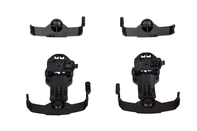 Adapter słuchawek typu Comtac na szyny typu ARC (Typ AMP) - Czarny