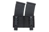 Double open magazine pouch 5.56 mm Wosport Black