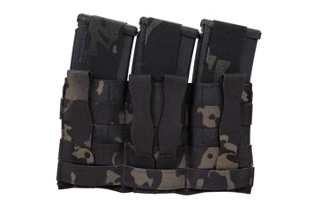 Potrójna ładownica magazynkowa z klapą Wosport MultiCam Black