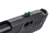 Pistolet ASG SRC Dark Viper DUAL POWER z walizką transportową i magazynkiem green gas Czarny